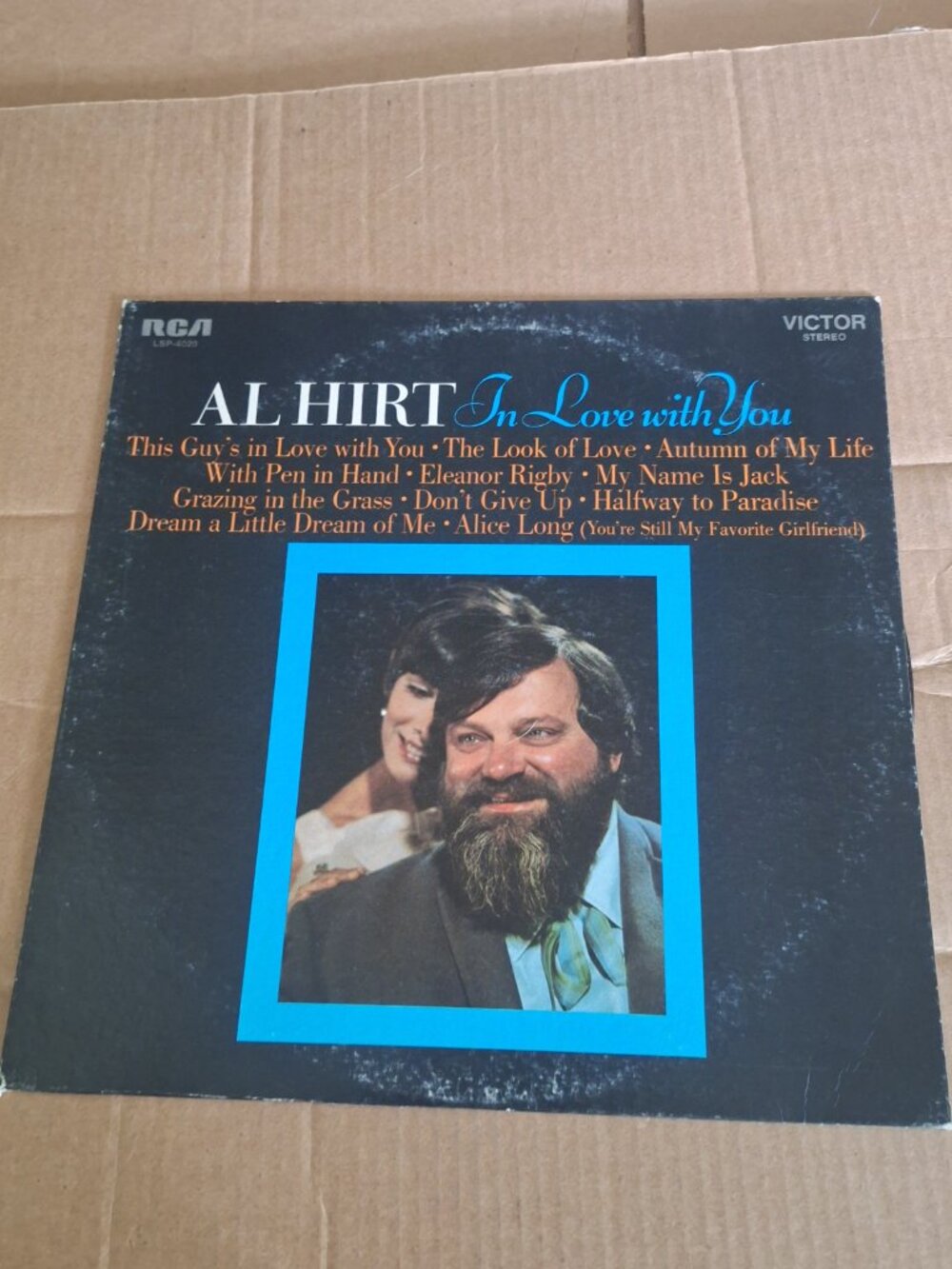 al hirt in love with you lp record